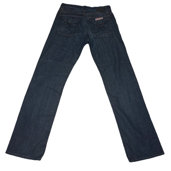 HUDSON Los Angeles Jeans Blue Dark Wash Men’s Size W34x34 Current Made In USA - Picture 3 of 9